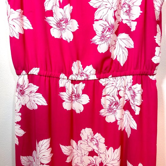 Talbots | Petite Floral Flounce Midi Dress - Size 16P NEW WITH TAGS - Picture 4 of 7